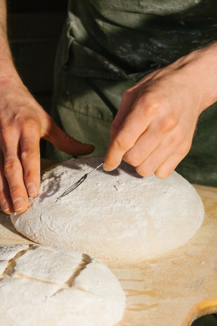 kneading dough